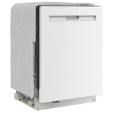 Maytag MDPS7024SW Dishwasher, 24 inch Exterior Width, 47 dB Decibel Level, Fully Integrated, Stainless Interior, 5 Wash Cycles, 15 Capacity (Place Settings), 3 Loading Racks, White colour