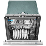 Midea MDT24P3CST Dishwasher, 24 inch Exterior Width, 47 dB Decibel Level, Fully Integrated, Stainless Interior, 5 Wash Cycles, 14 Capacity (Place Settings), 3 Loading Racks, Wifi Enabled, Stainless Steel colour