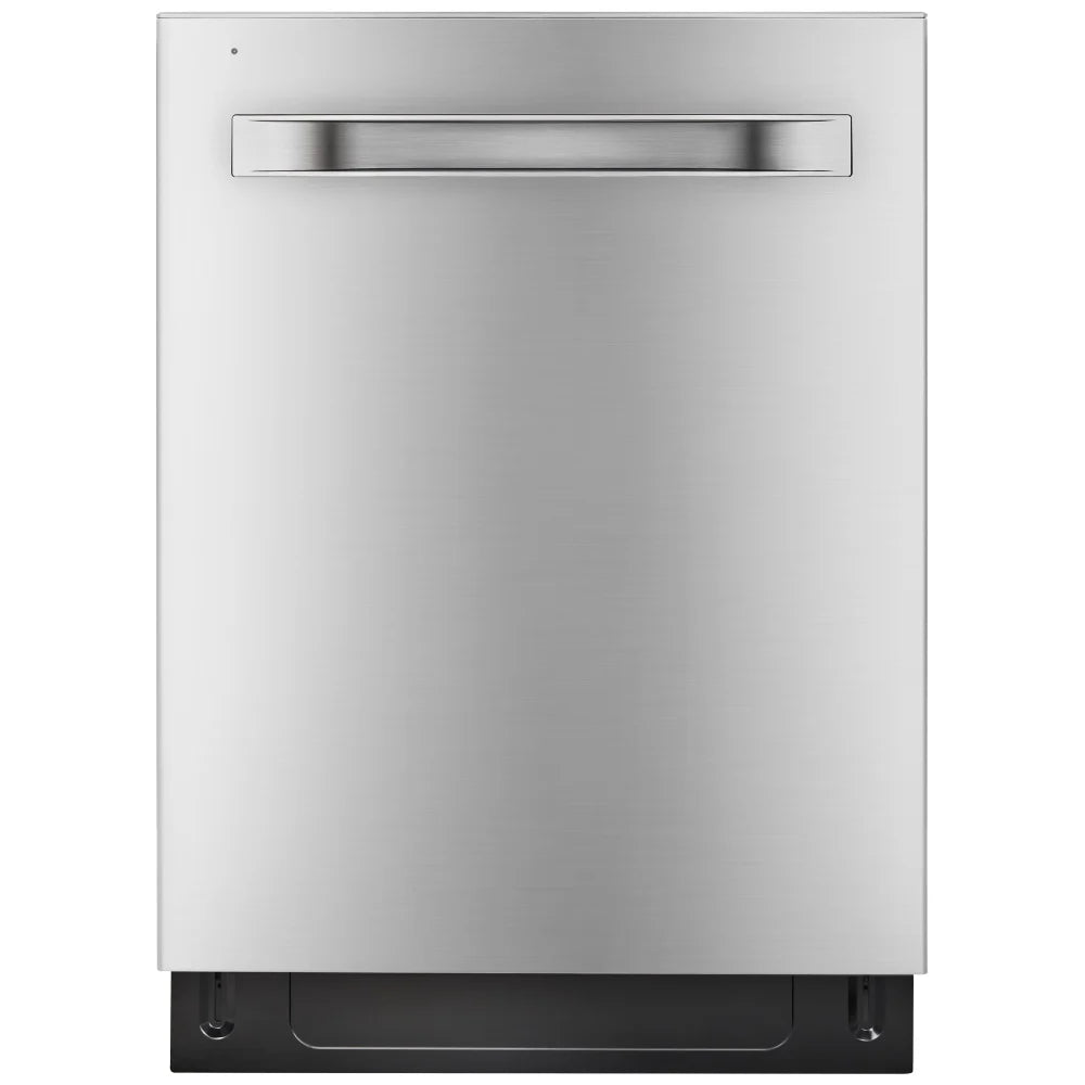 Midea MDT24P3CST Dishwasher, 24 inch Exterior Width, 47 dB Decibel Level, Fully Integrated, Stainless Interior, 5 Wash Cycles, 14 Capacity (Place Settings), 3 Loading Racks, Wifi Enabled, Stainless Steel colour