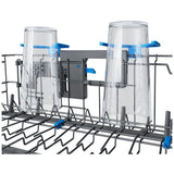 Midea MDT24P6CST Dishwasher, 24 inch Exterior Width, 44 dB Decibel Level, Fully Integrated, Stainless Interior, 5 Wash Cycles, 16 Capacity (Place Settings), 3 Loading Racks, Wifi Enabled, Stainless Stee; colour