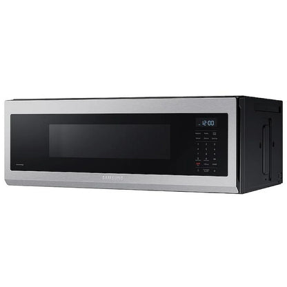 Samsung ME11A7510DS - ME11A7510DS/AC Over the Range Microwave, 30 inch Exterior Width, 1.1 cu. ft. Capacity, 400 CFM, 1,000 W Watts, Halogen , Stainless Steel colour