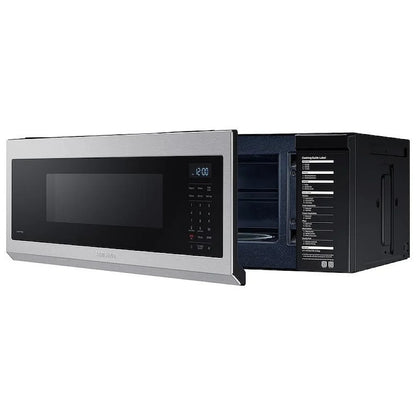 Samsung ME11A7510DS - ME11A7510DS/AC Over the Range Microwave, 30 inch Exterior Width, 1.1 cu. ft. Capacity, 400 CFM, 1,000 W Watts, Halogen , Stainless Steel colour