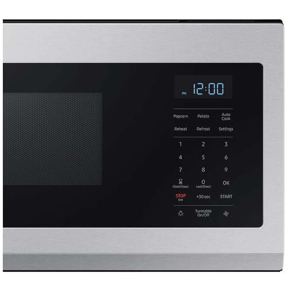 Samsung ME11A7510DS - ME11A7510DS/AC Over the Range Microwave, 30 inch Exterior Width, 1.1 cu. ft. Capacity, 400 CFM, 1,000 W Watts, Halogen , Stainless Steel colour