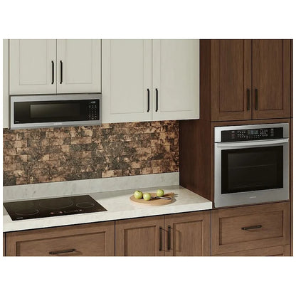 Samsung ME11A7510DS - ME11A7510DS/AC Over the Range Microwave, 30 inch Exterior Width, 1.1 cu. ft. Capacity, 400 CFM, 1,000 W Watts, Halogen , Stainless Steel colour