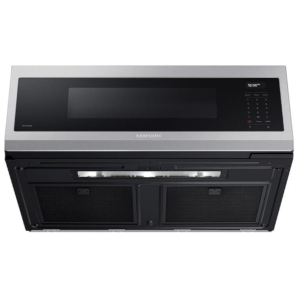 Samsung ME11A7710DS - ME11A7710DS/AC Over the Range Microwave, 30 inch Exterior Width, 1.1 cu. ft. Capacity, 550 CFM, 1,000 W Watts, LED, Stainless Steel colour