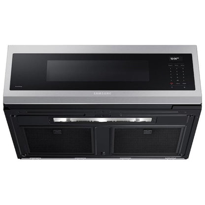 Samsung ME11A7710DS - ME11A7710DS/AC Over the Range Microwave, 30 inch Exterior Width, 1.1 cu. ft. Capacity, 550 CFM, 1,000 W Watts, LED, Stainless Steel colour