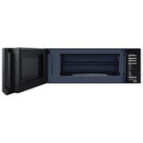 Samsung ME11F7510MT - ME11F7510MT/AC Over the Range Microwave, 30 inch Exterior Width, 1.1 cu. ft. Capacity, 400 CFM, 1,000 W Watts, Halogen , Black Stainless Steel colour