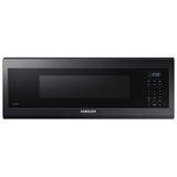 Samsung ME11F7510MT - ME11F7510MT/AC Over the Range Microwave, 30 inch Exterior Width, 1.1 cu. ft. Capacity, 400 CFM, 1,000 W Watts, Halogen , Black Stainless Steel colour