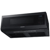 Samsung ME11F7510MT - ME11F7510MT/AC Over the Range Microwave, 30 inch Exterior Width, 1.1 cu. ft. Capacity, 400 CFM, 1,000 W Watts, Halogen , Black Stainless Steel colour