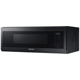 Samsung ME11F7510MT Over the Range Microwave, 30 inch Exterior Width, 1.1 cu. ft. Capacity, 400 CFM, 1,000 W Watts, Halogen Black Stainless Steel colour
