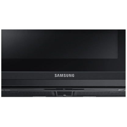 Samsung ME11F7510MT Over the Range Microwave, 30 inch Exterior Width, 1.1 cu. ft. Capacity, 400 CFM, 1,000 W Watts, Halogen , Black Stainless Steel colour