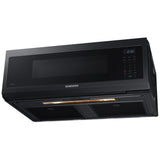 Samsung ME11F7510MT Over the Range Microwave, 30 inch Exterior Width, 1.1 cu. ft. Capacity, 400 CFM, 1,000 W Watts, Halogen Black Stainless Steel colour
