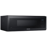 Samsung ME11F7510MT - ME11F7510MT/AC Over the Range Microwave, 30 inch Exterior Width, 1.1 cu. ft. Capacity, 400 CFM, 1,000 W Watts, Halogen , Black Stainless Steel colour