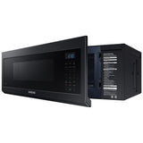 Samsung ME11F7510MT - ME11F7510MT/AC Over the Range Microwave, 30 inch Exterior Width, 1.1 cu. ft. Capacity, 400 CFM, 1,000 W Watts, Halogen , Black Stainless Steel colour