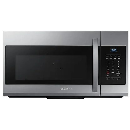 Samsung ME17R7011ES - ME17R7011ES/AC Over the Range Microwave, 30 inch Exterior Width, 1.7 cu. ft. Capacity, 300 CFM, 1,000 W Watts, Halogen , Stainless Steel colour