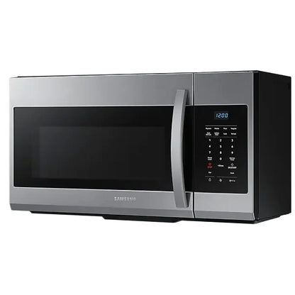 Samsung ME17R7011ES - ME17R7011ES/AC Over the Range Microwave, 30 inch Exterior Width, 1.7 cu. ft. Capacity, 300 CFM, 1,000 W Watts, Halogen , Stainless Steel colour