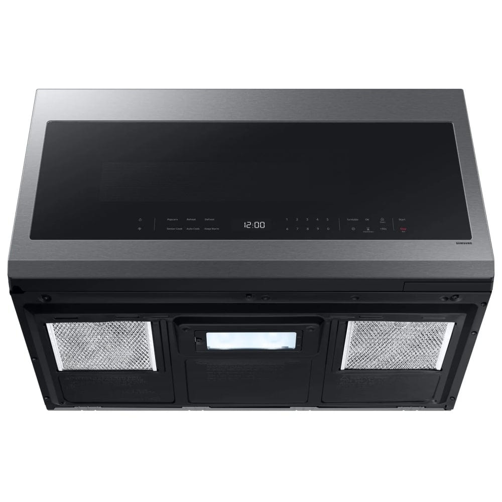 Samsung ME21DG6300SRAC Over the Range Microwave, 30 inch Exterior Width, 2.1 cu. ft. Capacity, 400 CFM, 950 W Watts, LED, Stainless Steel colour