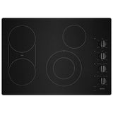Maytag MEC8830HB Electric Cooktop, 30 inch Exterior Width, 4 Burners, 3,000 W Highest Element, Black colour