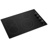 Maytag MEC8830HB Electric Cooktop, 30 inch Exterior Width, 4 Burners, 3,000 W Highest Element, Black colour