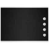 Maytag MEC8830HS Electric Cooktop, 30 inch Exterior Width, 4 Burners, 3,000 W Highest Element, Stainless Steel colour
