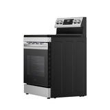 Midea MER30A15ASTC Electric Range, 30 inch Exterior Width 6.3 Cu. Ft. Freestanding Electric Range with 5 Elements, Air Fry and Self-Clean