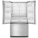 Maytag MFC2062FEZ French Door Refrigerator, 36 inch Width, 20 cu. ft. Capacity, Counter Depth, Water Dispenser (Interior), Ice Dispenser (Freezer Located), ENERGY STAR Certified, Stainless Steel colour