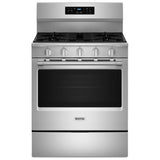 Maytag MFGS6030RZ Gas Range, 5 cu. ft. Capacity, 30 inch Exterior Width, Self Clean, Convection, 5 Burners, Storage Drawer, Yes, 18,000 BTU Highest Burner, Stainless Steel colour