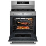 Maytag MFGS8030RZ Gas Range, 5 cu. ft. Capacity, 30 inch Exterior Width, Self Clean, Convection, 5 Burners, Storage Drawer, Yes, 18,000 BTU Highest Burner, Stainless Steel colour