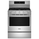 Maytag MFGS8030RZ Gas Range, 5 cu. ft. Capacity, 30 inch Exterior Width, Self Clean, Convection, 5 Burners, Storage Drawer, Yes, 18,000 BTU Highest Burner, Stainless Steel colour