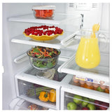 Maytag MFI2570FEB French Door Refrigerator, 36 inch Width, 25 cu. ft. Capacity, Water Dispenser (Exterior), Ice Dispenser (Thru Door), ENERGY STAR Certified, Black colour
