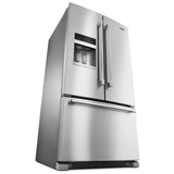 Maytag MFI2570FEZ French Door Refrigerator, 36 inch Width, 25 cu. ft. Capacity, Water Dispenser (Exterior), Ice Dispenser (Thru Door), ENERGY STAR Certified, Stainless Steel colour