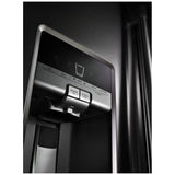 Maytag MFT2772HEZ French Door Refrigerator, 36 inch Width, 26.8 cu. ft. Capacity, Water Dispenser (Exterior), Ice Dispenser (Thru Door), Stainless Steel colour