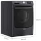 Whirlpool Washer MFW7020RU & Electric Dryer YMED7020RU