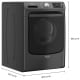 Whirlpool Washer MFW7020RU & Electric Dryer YMED7020RU