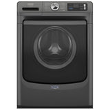 Maytag MFW7020RU Front Load Washer, 27 inch Width, 5.8 cu. ft. Washer Capacity, 1,160 RPM Washer Spin Speed, 12 Wash Cycles, 5 Temperature Settings, Water Heater, Steam Clean, ENERGY STAR Certified, Wifi Enabled, Black colour