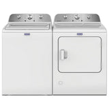 Maytag MGD4205SW Gas Dryer, 7 cu. ft. Dryer Capacity, 3 Dry Cycles, 3 Temperature Settings, Vented, White colour