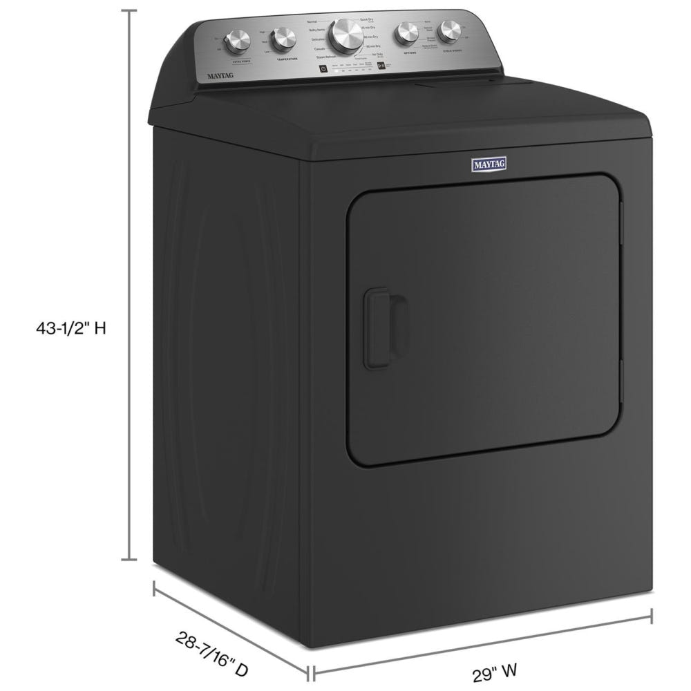 Maytag MGD5430PBK 燃气干燥机