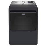 Maytag MGD6205RF Gas Dryer, 7.4 cu. ft. Dryer Capacity, 10 Dry Cycles, 5 Temperature Settings, Vented, Wifi Enabled, Midnight Steel colour