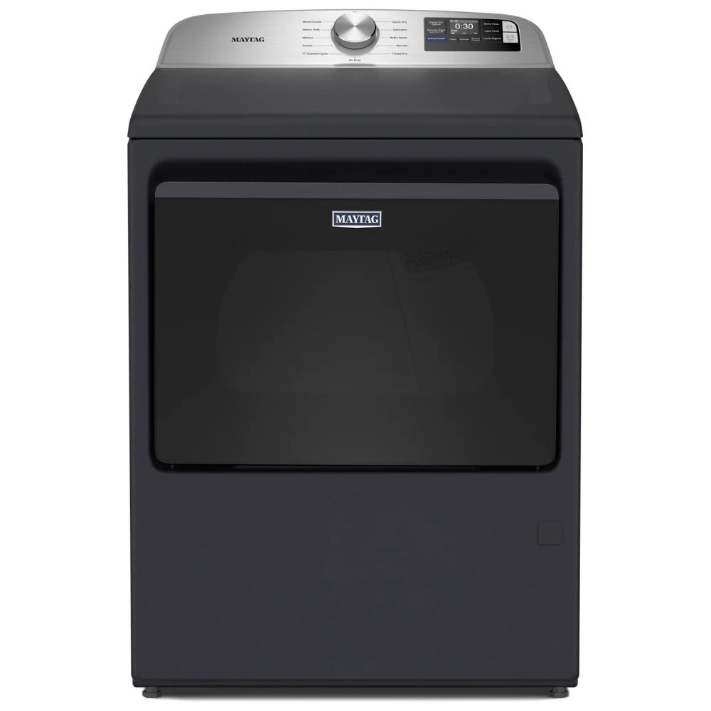 Maytag MGD6205RF Gas Dryer, 7.4 cu. ft. Dryer Capacity, 10 Dry Cycles, 5 Temperature Settings, Vented, Wifi Enabled, Midnight Steel colour