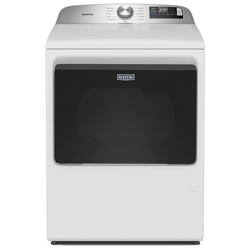 Maytag MGD6205RW Gas Dryer, 7.4 cu. ft. Dryer Capacity, 10 Dry Cycles, 5 Temperature Settings, Vented, Wifi Enabled, White colour