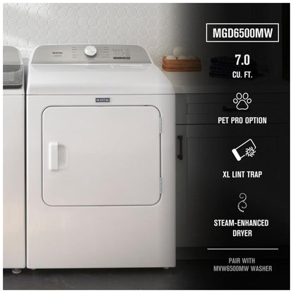 Maytag MGD6500MW Gas Dryer