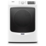 Maytag MGD6630HW Gas Dryer, 7.3 cu. ft. Dryer Capacity, 12 Dry Cycles, Steam Clean, 4 Temperature Settings, Vented, Stackable, White colour