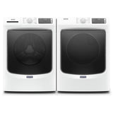 Maytag MGD6630HW Gas Dryer, 7.3 cu. ft. Dryer Capacity, 12 Dry Cycles, Steam Clean, 4 Temperature Settings, Vented, Stackable, White colour