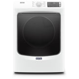 Maytag MGD6630HW Gas Dryer, 7.3 cu. ft. Dryer Capacity, 12 Dry Cycles, Steam Clean, 4 Temperature Settings, Vented, Stackable, White colour
