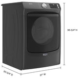 Maytag MGD6630MBK Gas Dryer, 7.3 cu. ft. Dryer Capacity, 12 Dry Cycles, Steam Clean, 4 Temperature Settings, Vented, Stackable