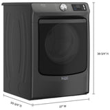 Maytag MGD7020RU Gas Dryer, 7.3 cu. ft. Dryer Capacity, 12 Dry Cycles, Steam Clean, Vented, Stackable, Wifi Enabled, Black colour