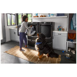 Maytag MGD7020RU Gas Dryer, 7.3 cu. ft. Dryer Capacity, 12 Dry Cycles, Steam Clean, Vented, Stackable, Wifi Enabled, Black colour