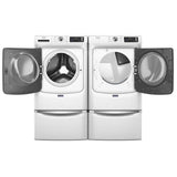 Maytag MGD7020RW Gas Dryer, 7.3 cu. ft. Dryer Capacity, 12 Dry Cycles, Steam Clean, Vented, Stackable, Wifi Enabled, White colour