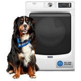 Maytag MGD7020RW Gas Dryer, 7.3 cu. ft. Dryer Capacity, 12 Dry Cycles, Steam Clean, Vented, Stackable, Wifi Enabled, White colour