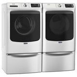Maytag MGD7020RW Gas Dryer, 7.3 cu. ft. Dryer Capacity, 12 Dry Cycles, Steam Clean, Vented, Stackable, Wifi Enabled, White colour